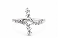 Ringe Crivelli Dame in Weißgold Diamante 231-3951